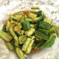アレグリアス's cooksnap of when they made 漬け時間なしきゅうり中華風ごま酢浅漬け.