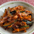 ピンき's cooksnap of when they made [副菜]簡単！かぼちゃのきんぴら？♥.