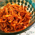 バウチャン's cooksnap of when they made 酒がすすむイカの朝鮮漬け さきいかキムチ.