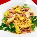 serafin's cooksnap of when they made 簡単！いかの塩辛とキャベツのパスタ.