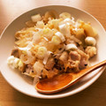 Moi's cooksnap of when they made 卵１つで簡単！ふわとろ卵の親子丼✿.