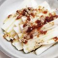 新妻あや's cooksnap of when they made 長芋の梅肉ゴマだれ.