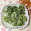 puniＫ's cooksnap of when they made お弁当に♡くるくるレタス☆.