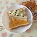 puniＫ's cooksnap of when they made ＊マーマレードに塩ぱらり、のトースト＊.