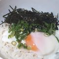 kaori238's cooksnap of when they made 温泉卵とネギとゴマ油のおそうめん.