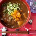 たぁープ〜's cooksnap of when they made カレーうどん☆昨日の残りカレーリメイク.