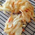 ゆすひと's cooksnap of when they made ミニ♡かき揚げ.