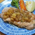 プルンバゴ's cooksnap of when they made ポークソテーりんごソース.