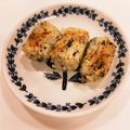 ❁Abake❁'s cooksnap of when they made 胡麻油香る焼おにぎり☆鮭わかめ.