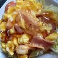 3姫2太郎ママ's cooksnap of when they made キャベツと卵でメインおかず★ダイエットに.