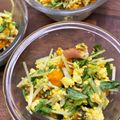 さかなままん's cooksnap of when they made 水菜とブロッコリーとかぼちゃのサラダ.