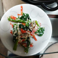 ゆずもと's cooksnap of when they made おいしい☆簡単☆小松菜としめじの白和え.