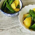 さくらん餅's cooksnap of when they made モロッコインゲンとじゃがいもの煮物ܤ *.