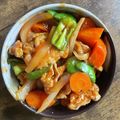 みそ豆's cooksnap of when they made 揚げない酢豚.