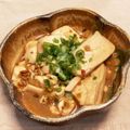 ハグちゃん's cooksnap of when they made 麻薬たまごのタレで作る豆富煮.
