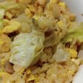 さぁ★たぁ★'s cooksnap of when they made シンプルな卵レタス炒飯♡.