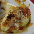 akely's cooksnap of when they made *ポテトとトマトソースのチーズ焼き*.