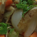 あゆたっくん's cooksnap of when they made 簡単 がんも 玉ねぎ ごぼう 人参の煮物.