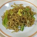 papikun's cooksnap of when they made 楽々☆オイスターソース焼きそば.