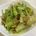 papikun's cooksnap of when they made 本春キャベツの芯の漬物.