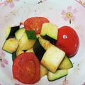 ＊れいぴん＊'s cooksnap of when they made ズッキーニとトマトのサラダ.