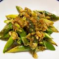ゆみしゅー's cooksnap of when they made アスパラガスの焦がしにんにくねぎ醤油.