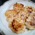 クックGGLXTL☆'s cooksnap of when they made 鶏胸肉と新玉ねぎのジューシーつくね照焼き.