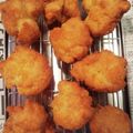 yunapi☆'s cooksnap of when they made ホケミで簡単♪サーターアンダギー.