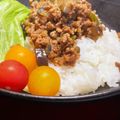 ☆GSSQHY☆'s cooksnap of when they made エスニック風☆そぼろ丼.