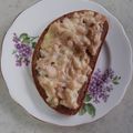 Ruriluru's cooksnap of when they made 食物繊維が摂れるライ麦パンツナトースト♪.