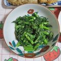 mmameco's cooksnap of when they made 春菊のごま和え.