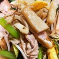 ひらめきmei's cooksnap of when they made 長いもとモヤシのにんにくバター醤油炒め.