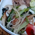 ポニーリボン's cooksnap of when they made 小松菜と春雨のオイスターソース炒め.