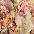 CHICHI☆PAY's cooksnap of when they made 5分でパラパラ！子供も大好き納豆ツナ炒飯.