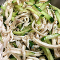 よしだメグ's cooksnap of when they made 鶏ささみときゅうりの中華和え☆.