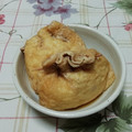 レオミウ's cooksnap of when they made 油揚げと卵の巾着.