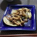 ふらふらおやじ's cooksnap of when they made なすときのこの酢醤油だれ.