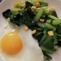 ☆hikonyan☆'s cooksnap of when they made 小松菜とコーンのソテー♪5分で完成！.