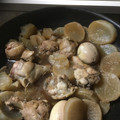 クックN1VK7K☆'s cooksnap of when they made 圧力鍋で簡単！手羽元と大根の煮付け.