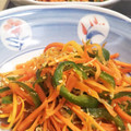 いさみょば's cooksnap of when they made 簡単副菜☆人参とピーマンのジャコ炒め.