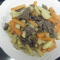 まみゃあ's cooksnap of when they made 牛肉とジャガイモのピリ辛炒め.