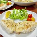Superlittleboo's cooksnap of when they made 白身魚のガーリックムニエル.