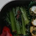 G_Yossan's cooksnap of when they made 3分レシピ☆さっぱり美味の小松菜梅和え.