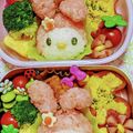 ☆たぁこ♪☆'s cooksnap of when they made 簡単！！マイメロ♡キャラ弁.
