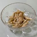 キンプリ's cooksnap of when they made ゴボウのおかかごま和え.