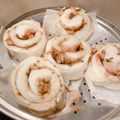 ●ゆゆゆ●'s cooksnap of when they made くるみ入り大葉味噌で☆包子.