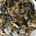 お願いひつじ's cooksnap of when they made もずくのチヂミ.