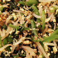 ゆゆ式's cooksnap of when they made エリンギと卵ともやしとほうれん草炒め.