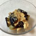 しげその's cooksnap of when they made ナスとサラダチキンの韓国風和え物.