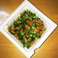 クックQM5U3Q☆'s cooksnap of when they made パセリと納豆の…コチュジャン和え.